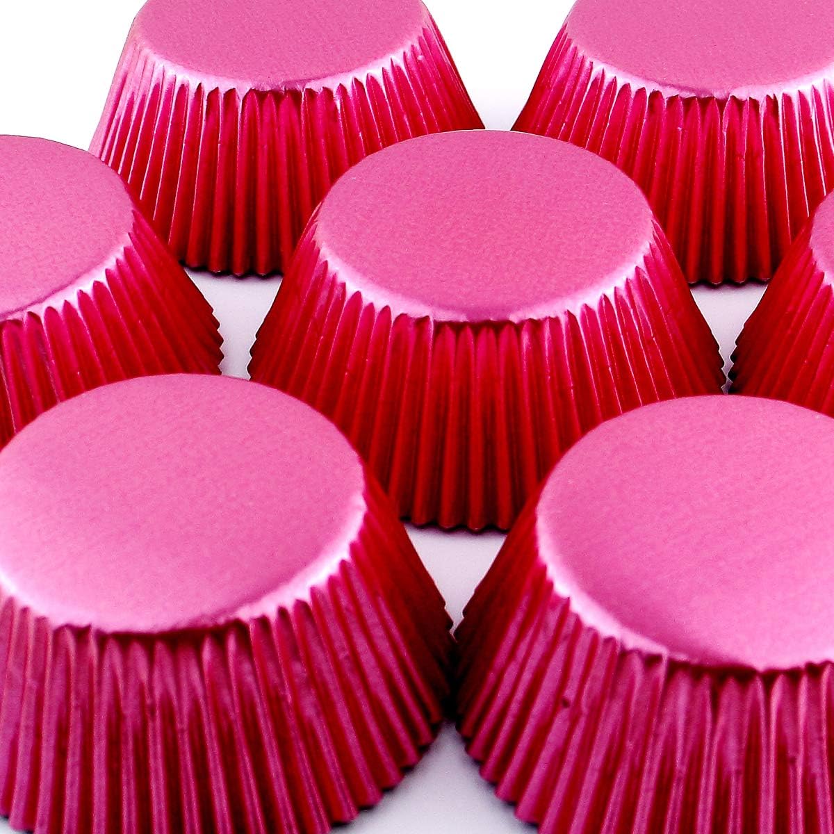 200 Pcs Standard Foil Cupcake Liners Paper Baking Muffin Cups
