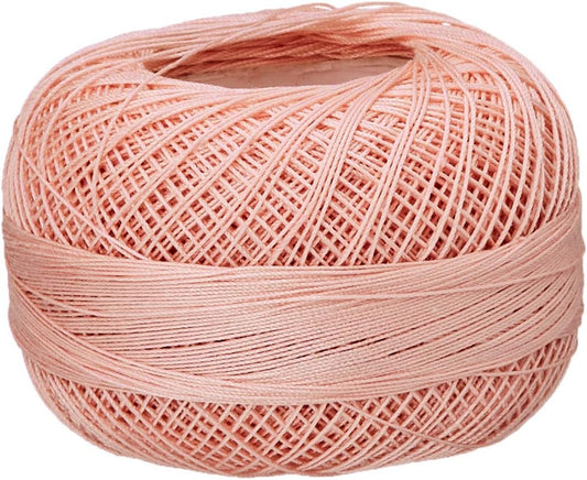 Size 80 HH80630 Cotton Thread 184 Yds 10 Grams, Peach Lt.