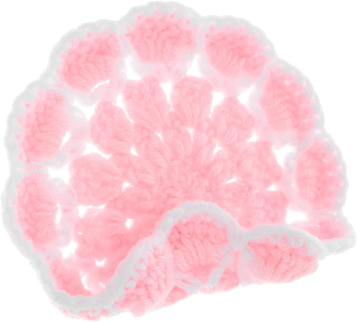 Cute Flower Crochet Drink Coaster for Table Setting Heat Protection