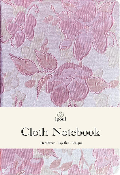 Pink Sketchbook, Cute Sketch Notebook, Drawing Journal, A5, Blank Pages, Unlined Paper, Hardcover, Lay Flat, Pretty Sketchbook for Women, Peach Flowers
