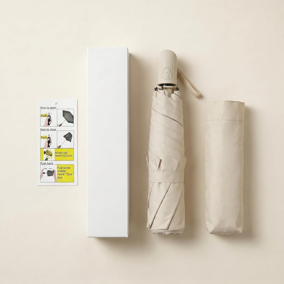 Compact Sun Umbrella, UPF 50+ UV Protection