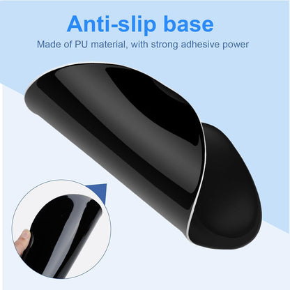 Ergonomic Mouse Pad with Gel Wrist Support, Comfortable Wrist Rest Mousepad with Non-Slip PU Base for Pain Relief, Desk, Home & Office, Pink Serenity