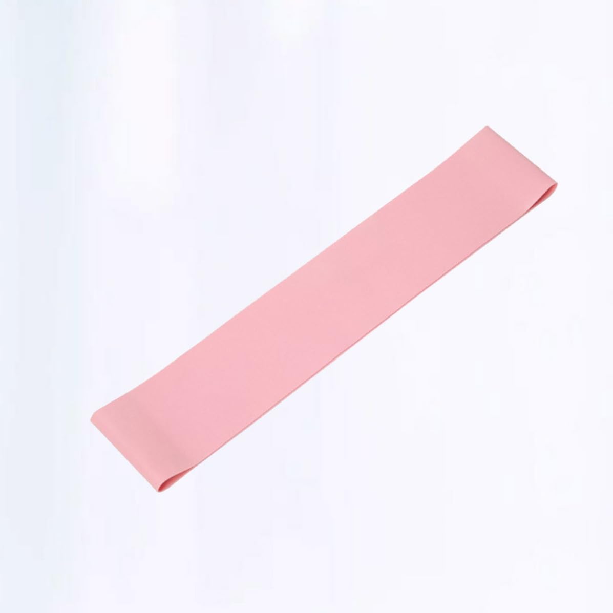 Pink Latex Resistance Loop Band for Women's Hip Glute Workout
