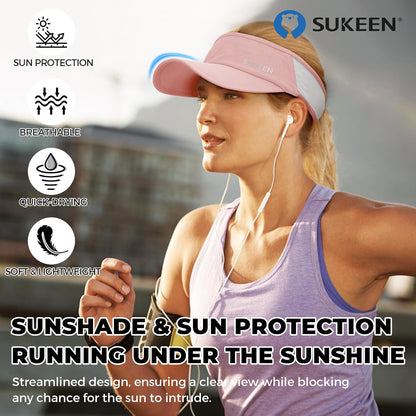 Lightweight Sports Sun Visor Hat for Men Women