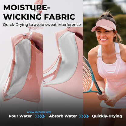 Lightweight Sports Sun Visor Hat for Men Women