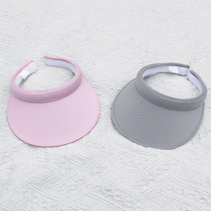 2 Pack Sun Visor Hats Women Men Clip On Wide Brim Visors Hat Outdoor Sports Golf Beach Travel Tennis Caps