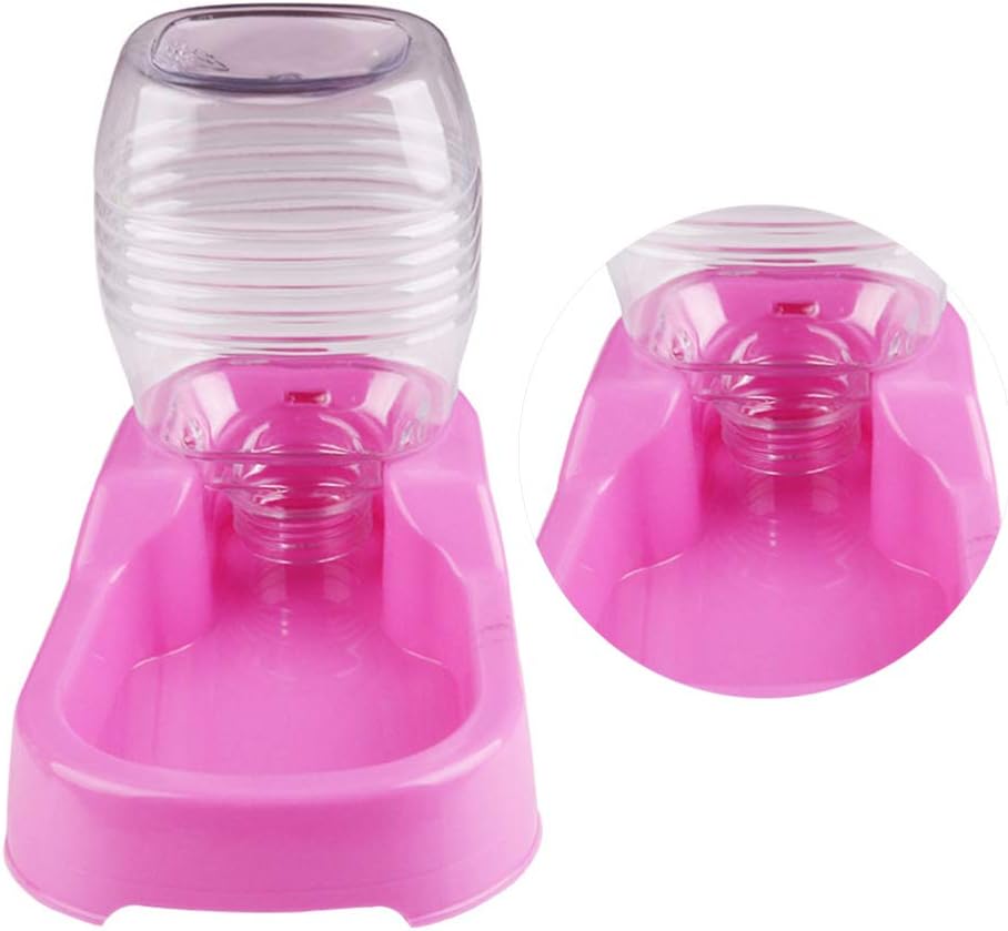 Pet Water Feeder Bowl Automatic Drinking Water Dispenser for Small Dogs and Puppies 7.48X5.90X4.33In Durable Eco-Friendly Design for Home and Pet Shops