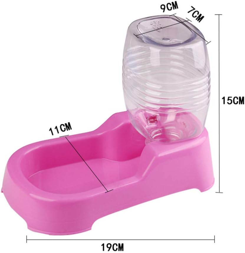 Pet Water Feeder Bowl Automatic Drinking Water Dispenser for Small Dogs and Puppies 7.48X5.90X4.33In Durable Eco-Friendly Design for Home and Pet Shops