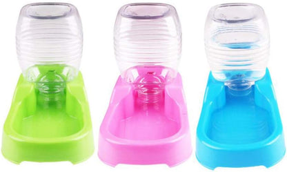 Pet Water Feeder Bowl Automatic Drinking Water Dispenser for Small Dogs and Puppies 7.48X5.90X4.33In Durable Eco-Friendly Design for Home and Pet Shops