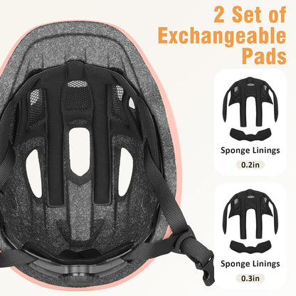 Kids Bike Helmet for Toddlers, Boys and Girls, Lightweight & Adjustable for Age 1-3-8, Multi-Sport Helmet for Bicycle, Kick Scooter, Skateboard, Roller/Inline Skate
