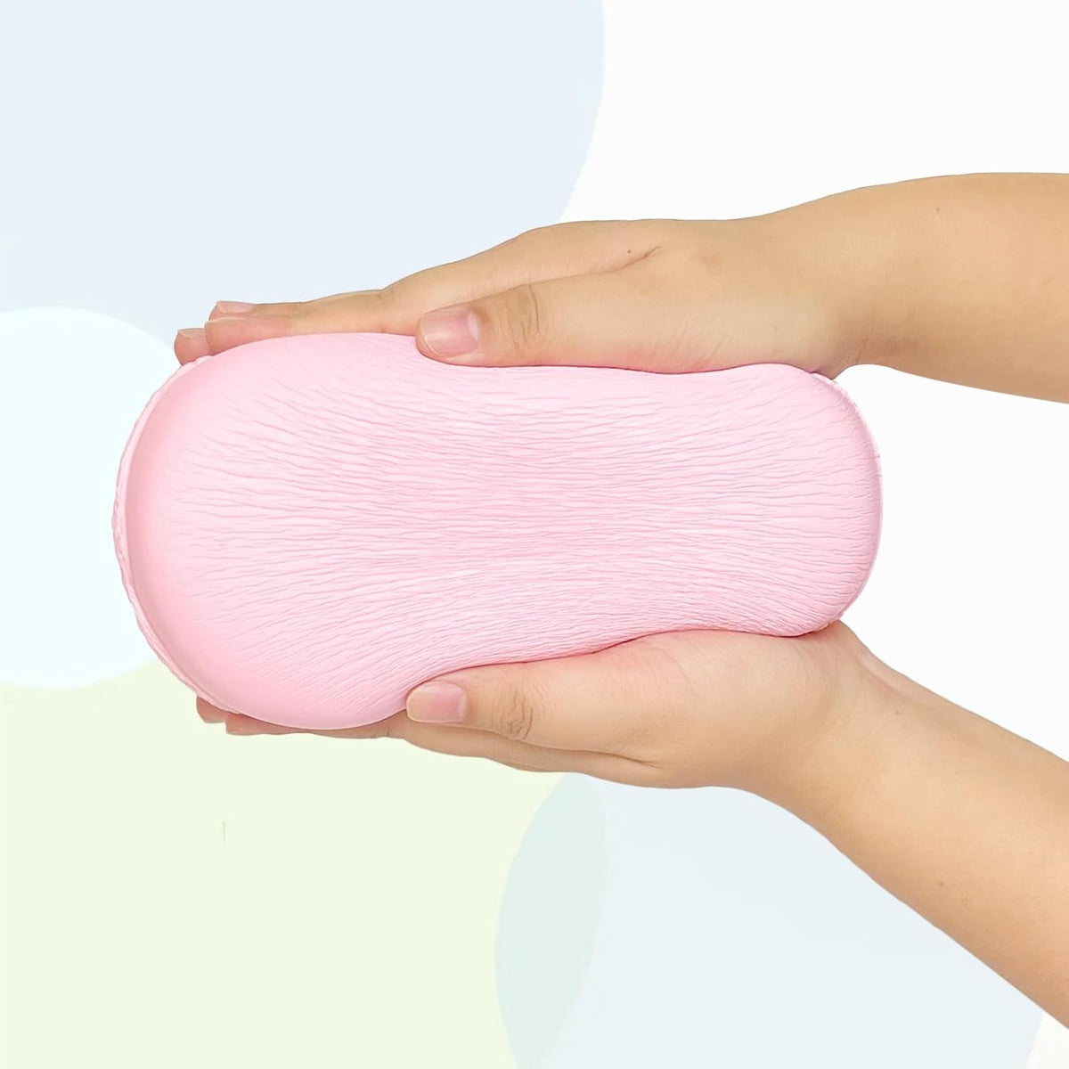Gaint Macaron Slow Rising Squishies,Jumbo Squishys Birthday Gift for Kids, Stress Relief Kawaii Squishie Toys (Pink)