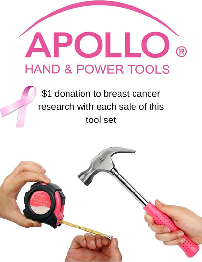 135 Piece Household Tool Set, Pink DT0773N1