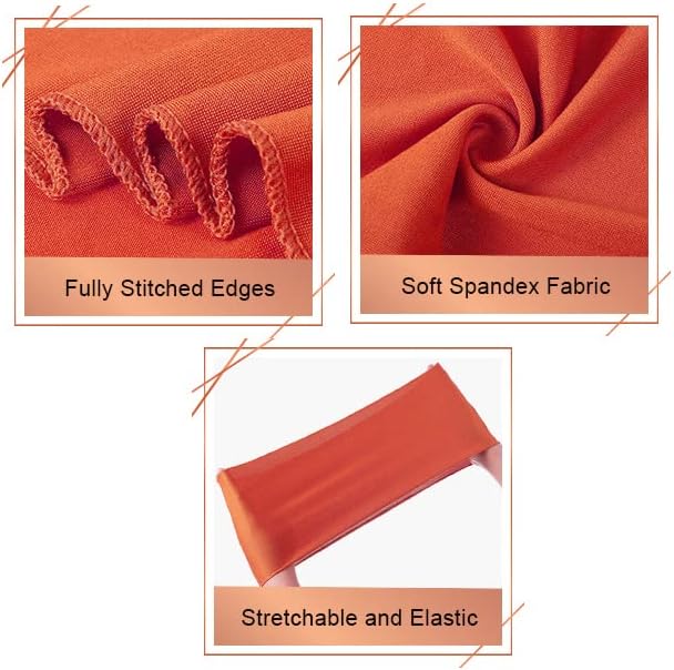 Pack of 25 PCS | Pink | Spandex Chair Sashes Bows Without Buckle | Stretch Elastic Banquet Universal Folding Chair Band Tie with for Wedding Party Conference Celebration Event Decoration