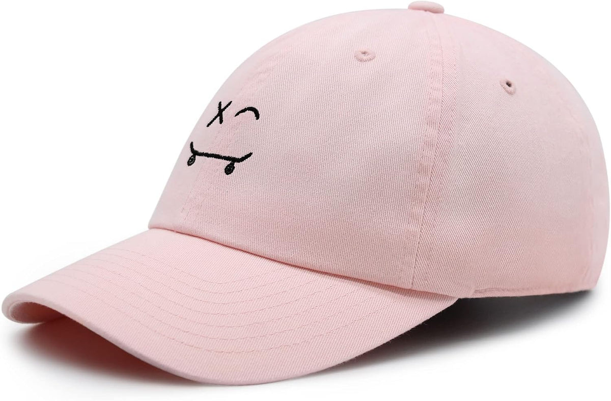 Skateboard Premium Dad Hat Embroidered Cotton Baseball Cap Skateboard