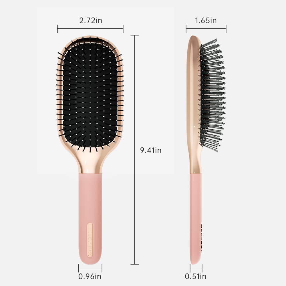 Hair Brush for Thick Curly Thin Long Short Wet or Dry Hair Adds Shine and Makes Hair Smooth Hair Comb Paddle Hair Brush for Men Women Kid