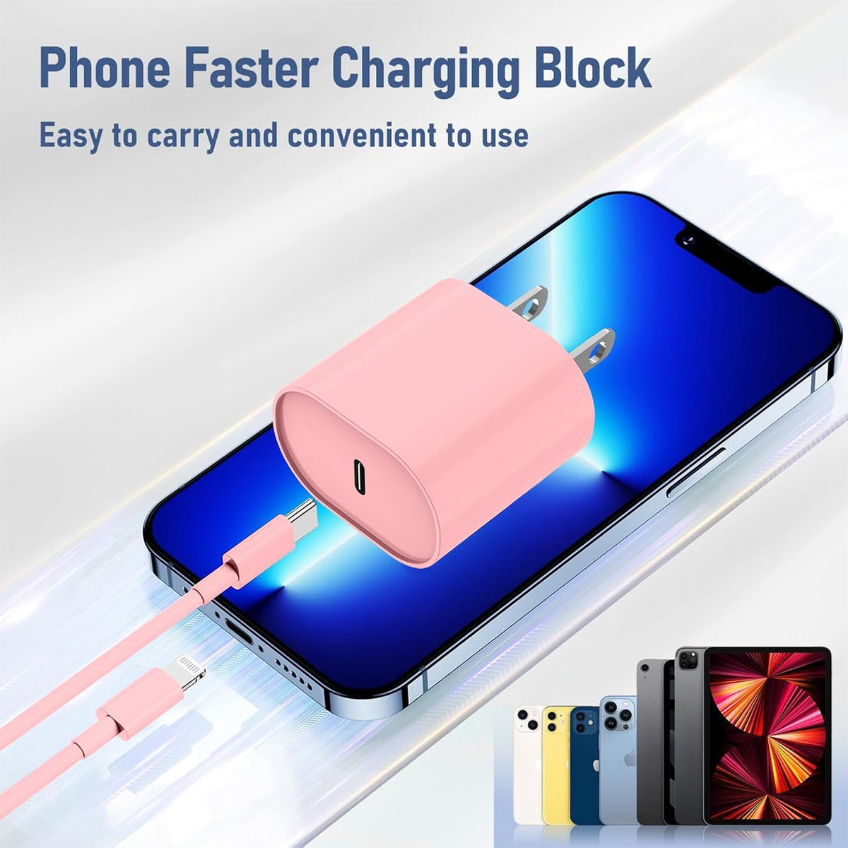 Phone Charger Fast Charging 10 FT for iPhone 14 13 Charger 2-Pack