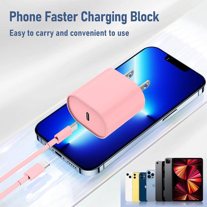 Phone Charger Fast Charging 10 FT for iPhone 14 13 Charger 2-Pack