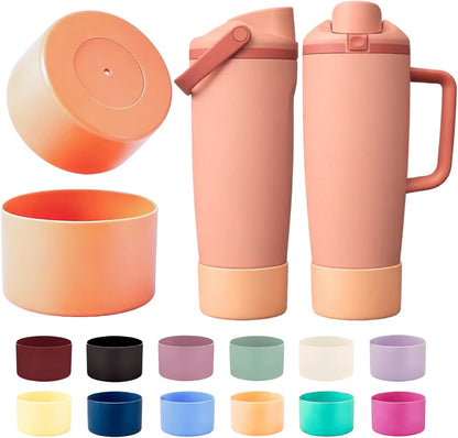 2PCS Silicone Boot for Owala 30oz & 40oz FreeSip Sway Bottles & Tumblers