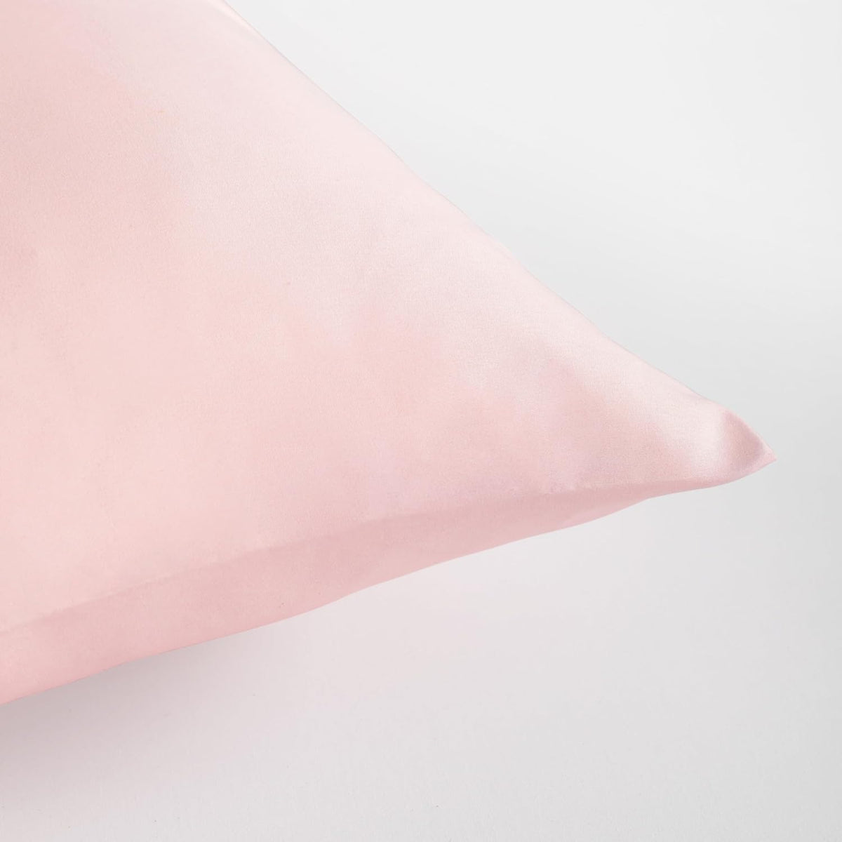 2-Pack Microfiber Standard Pillow Cases, Envelope-Style, Blush Pink