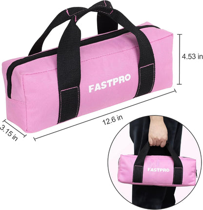 33-Piece Pink Tool Kit, Household Tool Set for Women