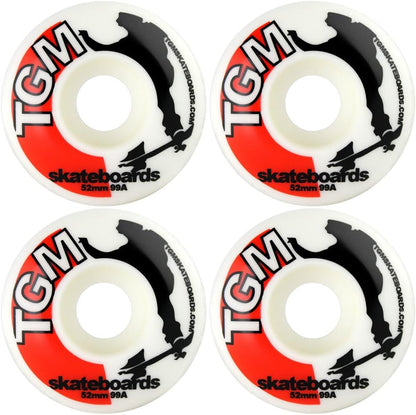 Complete Skateboard NEON Pink 7.5" Black/White Assembled