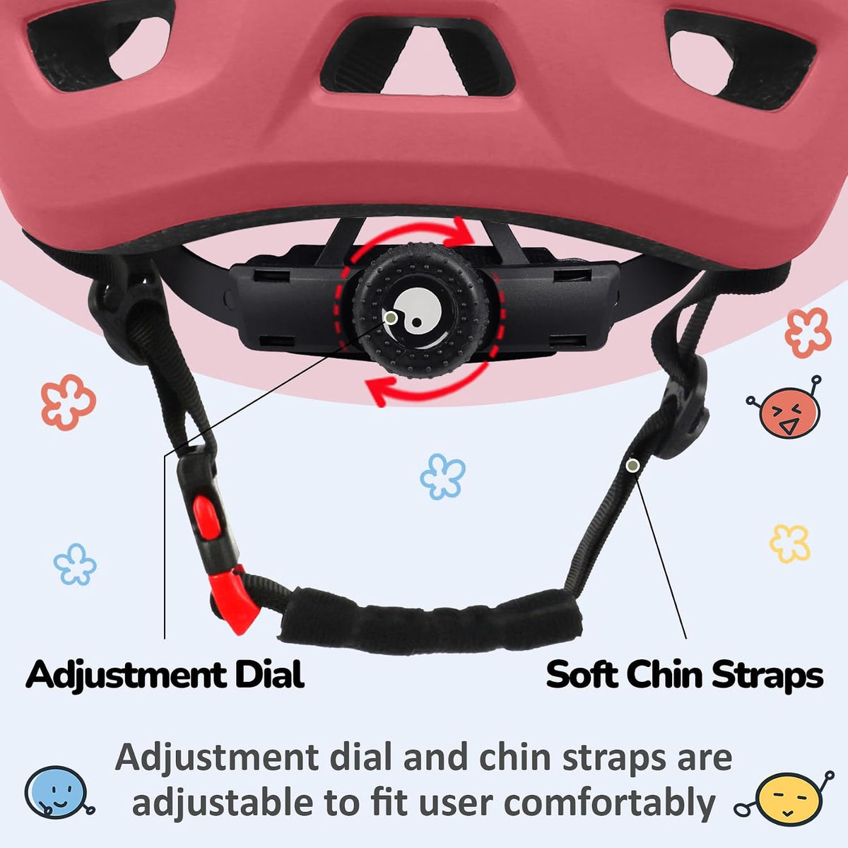 Toddler/Kids Bike Helmet, from Infant to Little Children, 2 Sizes