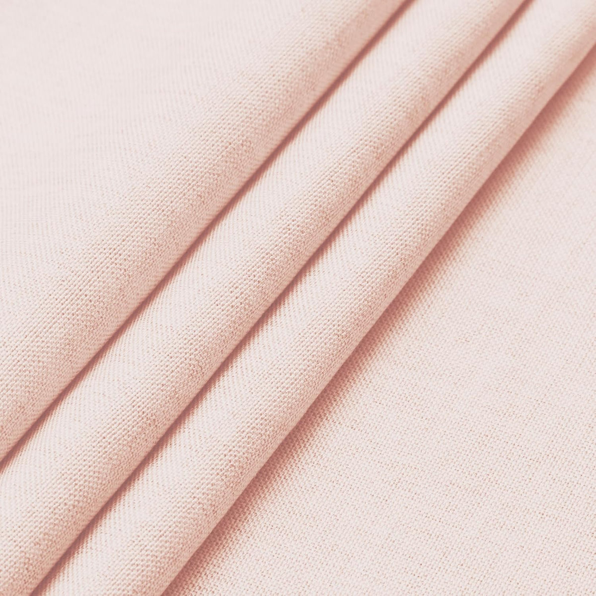 Waterproof Faux Linen Table Cloth, 60 in-Round, Pink