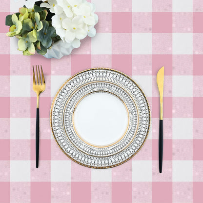 Rectangular Waterproof Vinyl Table Cloth, Flannel Backed Tablecloth