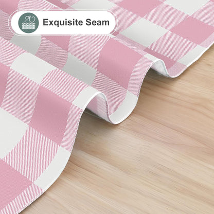 Rectangular Waterproof Vinyl Table Cloth, Flannel Backed Tablecloth