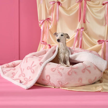 Waterproof Dog Blankets for Medium Dogs Cute 3D Jacquard,30x40