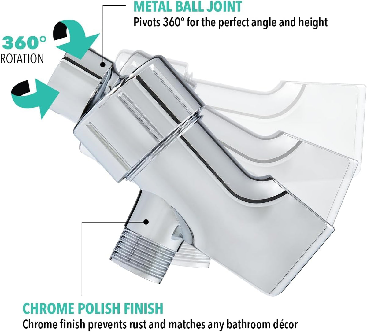 Pluo Handheld Filtered Showerhead Set (1 Vitamin C & Sediment Filter Included) with PVC Hose, Shower Head Holder - Pink