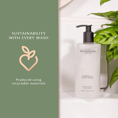 Hand Wash Liquid Hand Soap, Gardenia & White Peach, 480 ml