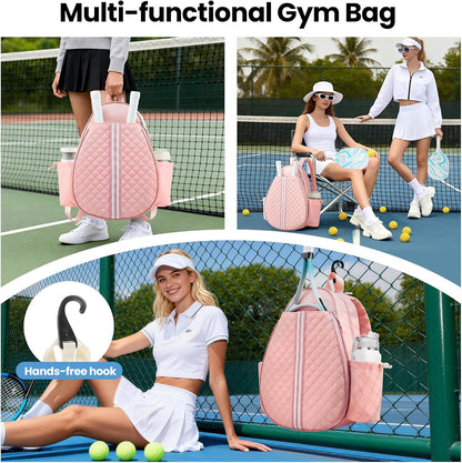 Tennis Bag, Lightweight Sports Bag for Pickleball, Badminton