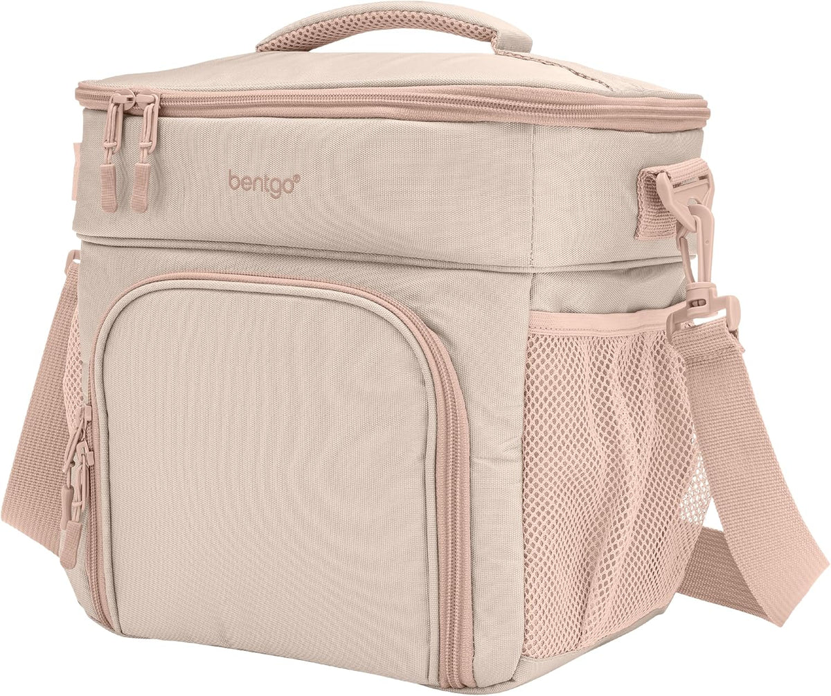 Prep Deluxe Insulated Meal Prep Lunch Bag for Adults, Holds 5 Meals