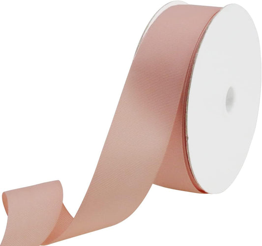 1 1/2in Peach Grosgrain Ribbon 50yd for Bows & Weddings