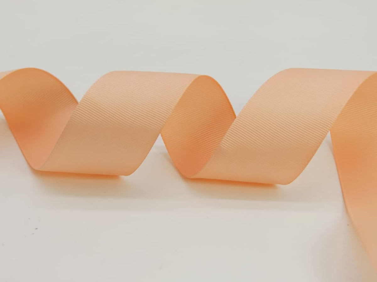 1 1/2in Peach Grosgrain Ribbon 50yd for Bows & Weddings
