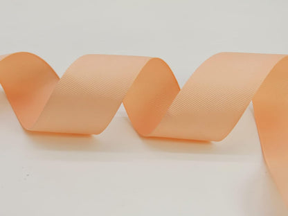 1 1/2in Peach Grosgrain Ribbon 50yd for Bows & Weddings