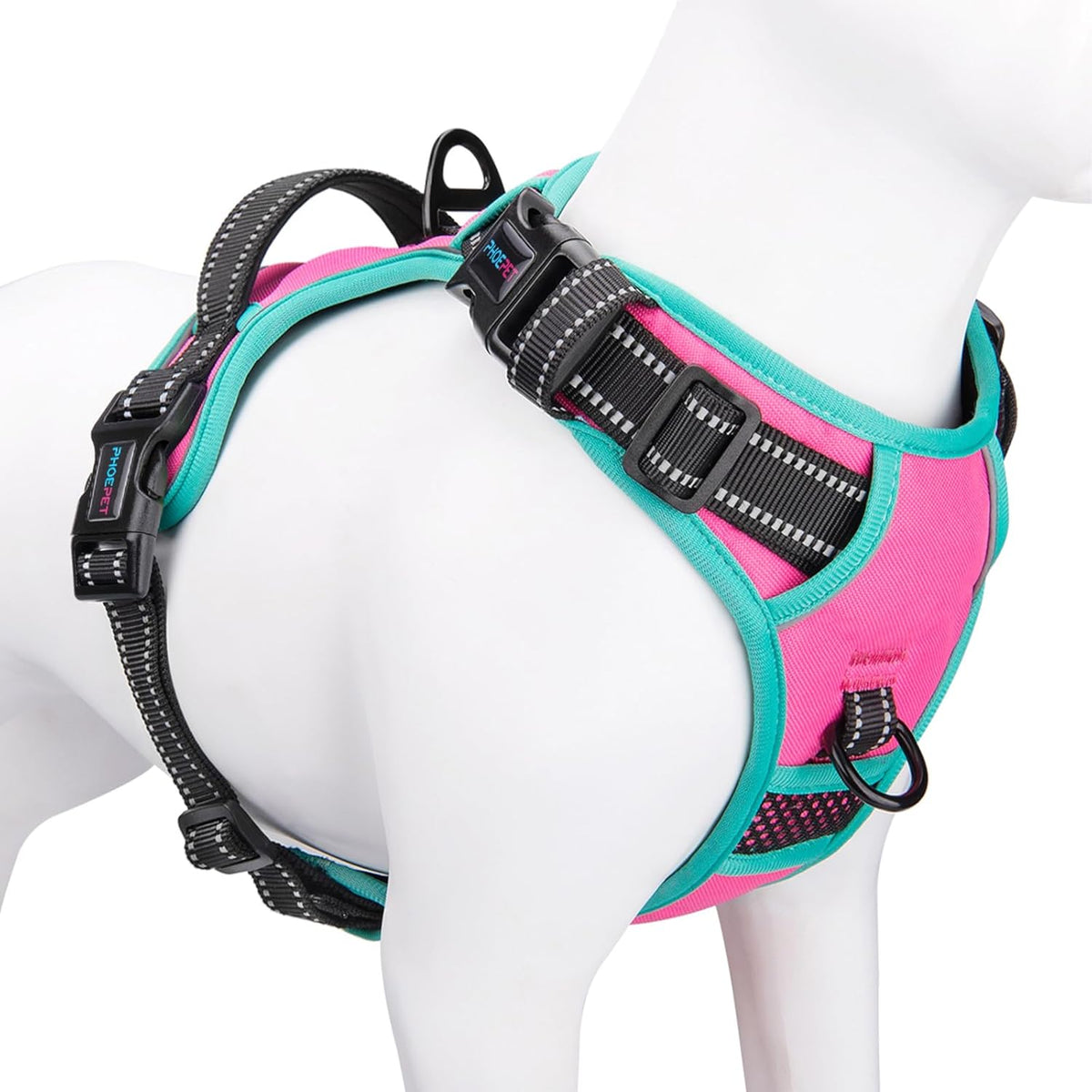 Upgraded No Pull Dog Harness, Reflective Adjustable Vest