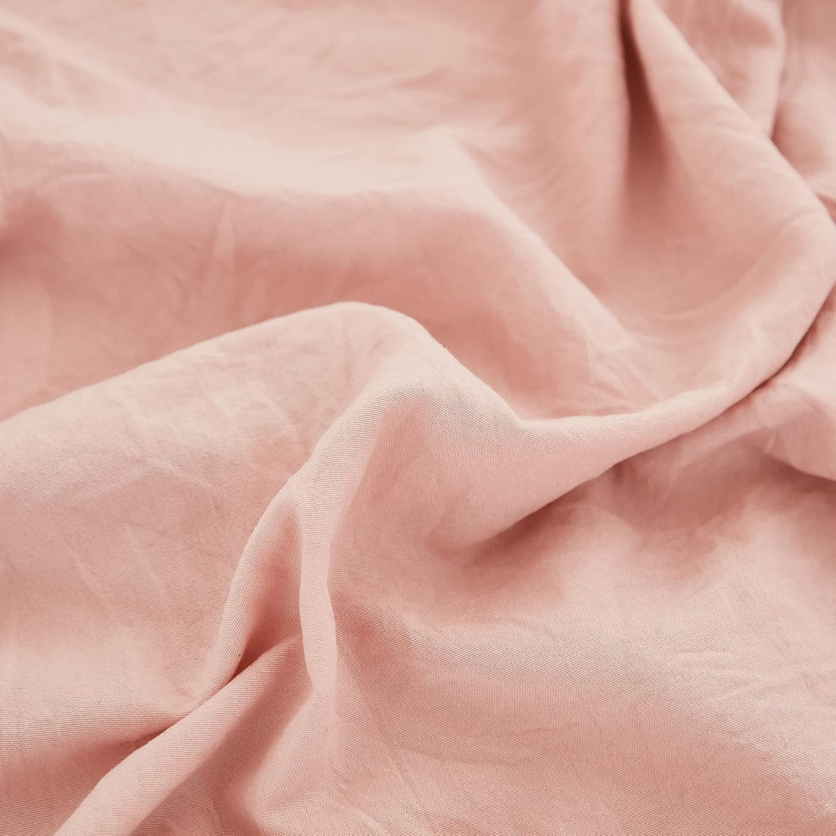 Pink Pillow Shams Baby Pink Ruffle Standard Pillowcases Cute Pillow Cover Set of 2 Shabby Chic Soft Microfiber Pillowcases 2 Pack (Queen (20''x30''), Pink)
