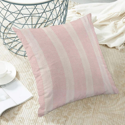 Polka Dot Pillow Covers 18x18 Inch Set of 2, Pink Stripe Outdoor Decorative Boho Modern Throw Pillows Abstract Art Couch Cushion Case for Chair Sofa Bedroom Living Room Decor