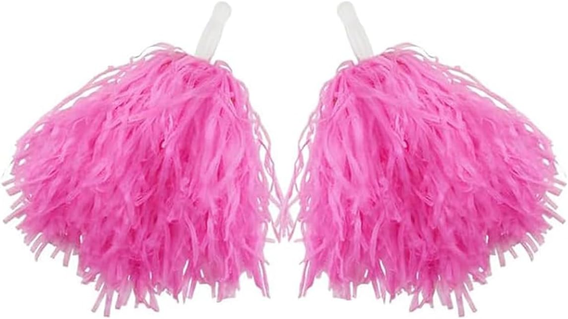 AOPANDA Cheerleading Pom Poms, Sports Dance Cheer Plastic Pom Pom for Rooters,Cheering Squard,Cheering Team