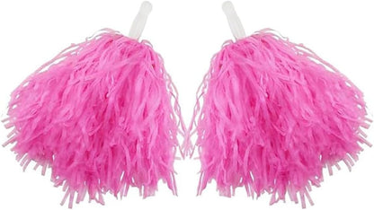 AOPANDA Cheerleading Pom Poms, Sports Dance Cheer Plastic Pom Pom for Rooters,Cheering Squard,Cheering Team