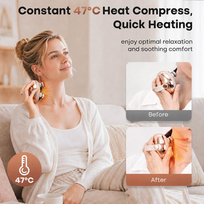 Heated Scalp Massager, Electric Head Massager Stress Relax