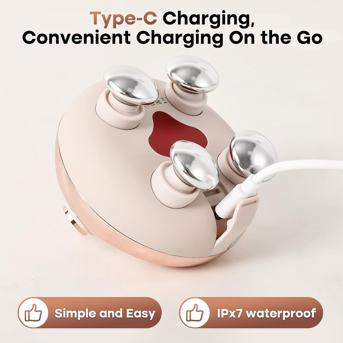 Heated Scalp Massager, Electric Head Massager Stress Relax