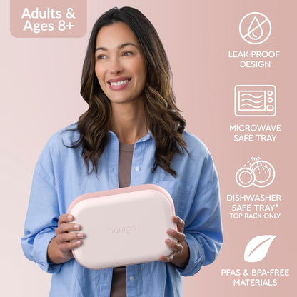Chill Max Leak-Proof XL Bento-Style 3 or 4 Compartment Lunch Box
