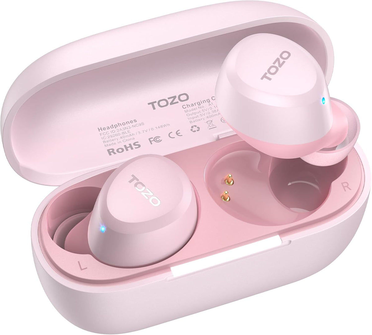 A1 Wireless Earbuds Bluetooth 5.3 Light Weight in Ear Headphones
