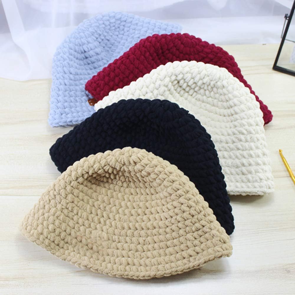 3 Skiens/120g Soft Chenille Yarn Fluffy Yarn Hand DIY Craft Bag Hat Scarve Cloth Gloves Crochet Knit Thread (Peach Pink)