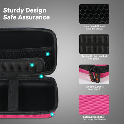 Electronics Tech Organizer Portable Travel Case, Protective Carrying Case