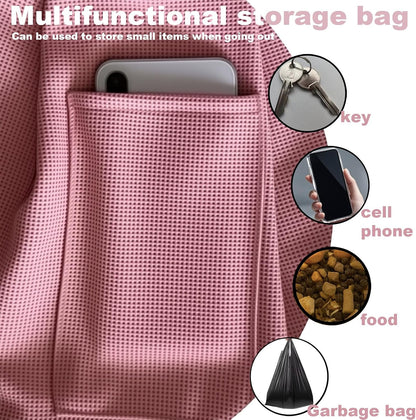 Dog Sling Carrier Soft Breathable for Small Dogs Cats 3-12 lbs,Pink