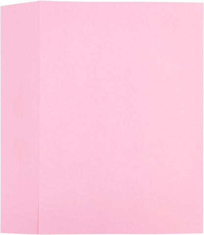 100 Sheets Pink Copy Printing Paper, 8.3 X 11.7 inch Colored Printer Papers, Pink Construction Paper for Card Making Scrapbooking School Office Party DIY Craft